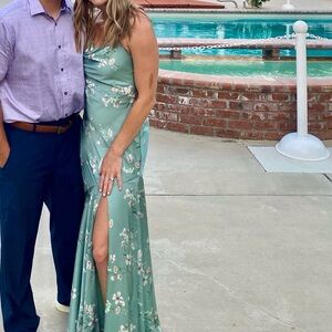 Birdy Grey Mint Floral Wedding Dress